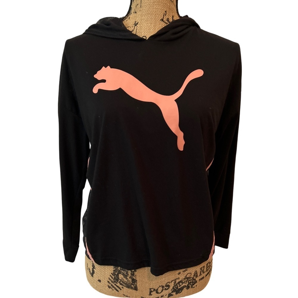 Puma Pearl Train Mesh Back Women’s Hoodie Size Small NWOT